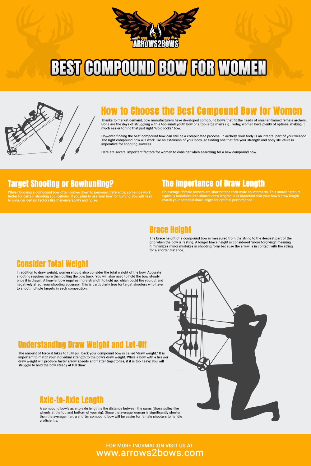 Best compound bow for women - How to choose the bow